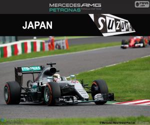 yapboz Lewis Hamilton, 2016 Japonya Grand Prix